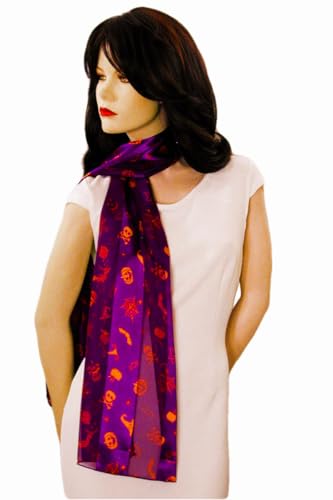 Halloween Scarves with Cute Icons4