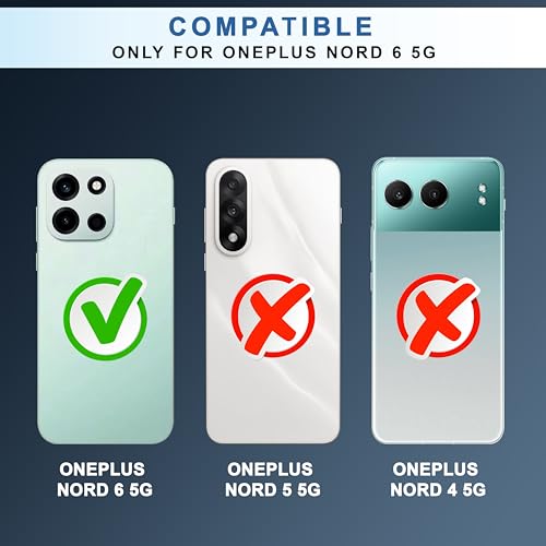 Image of CEDO Backcover for OnePlus Nord 6 (5G) | Camera Protection Bump Shockproof Edge | Ultra Hybrid Transparent Acrylic Clear TPU+PC Hard Backcase Cover (Black)