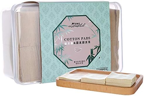 1000 Psc Facial Cotton Pads for Women Soft Makeup Cotton Squares Cotton Pads for Eye Eyelash Gel Nails Polish