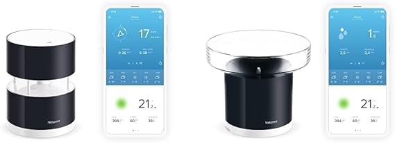 Set Regenmesser Windmesser für die Netatmo Smarte Wetterstation ...