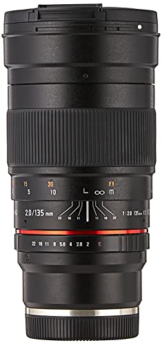 Image of Samyang SY135M-E 135mm f /2.0 ED UMC Telephoto Lens for Sony E-Mount Interchangeable Lens Cameras (Black)