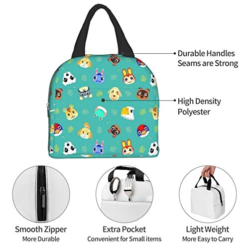 Small Animals Cartoon Lunch Bags, Leak-Proof Soft Bags For Boys And Girls, Waterproof Insulated And Refrigerated Box Tote Bags, Reusable Ladies Lunch Boxes,Office/Picnic/Work/Beach/School/Fishing #TOP5