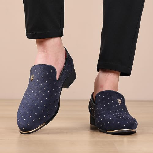 Mocasines de cuero genuino estilo business con acabados de alta calidad para caballero 2