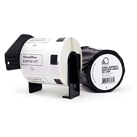 Buhbo Compatible Refill Replacement Label for Brother DK-1209 2-3/7" x 1-1/7" Small Address and Barcode (20 Pack / 800 Labels Per Roll) Cover