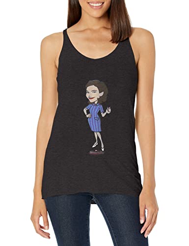 Débardeur WandaVision Marvel noir pour femme fan de pop culture