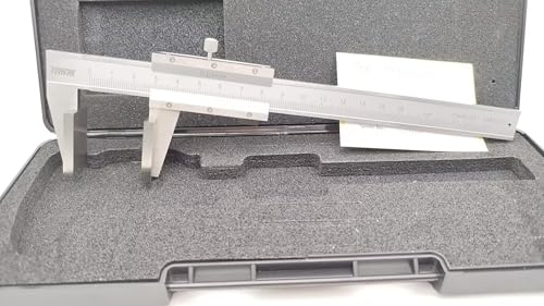 Calibrador para cable de alambre con caras de medición anchas 0-150mm miniatura 1