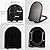 Black Toilet Seat with Slow Soft Close,U-Shaped Toilet Lid Universal Size,Quick Release Stainless Steel Adjustable Hinges,Easy to Install and Clean
