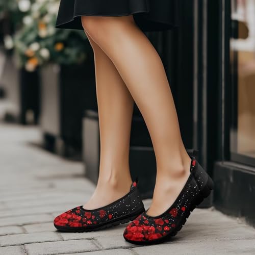 Image of Walking Shoes Women Breathe Mesh Slip On Sneakers Women Comfortable Lightweight