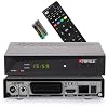 RED OPTICUM Nytro Box Plus Full Hd Dvb-T2 En Dvb-C Hybrid Receiver, Met Usb-Opnamefunctie, 4-Cijferige Display / Hdmi / Scart / Ethernet / Coaxiale Audio / Full Hd 1080P