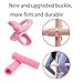 Tiydiygo 2PCS Yoga Rod Stick Set,Portable Pilates Bar Open Back Corrective Hump Round Wooden Stretching Tool with Buckle for Martial Artists Dancers Gymnasts (35.4x0.8Inch)