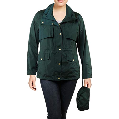 Image of Cole Haan Women's Short Packable Rain Jacket
