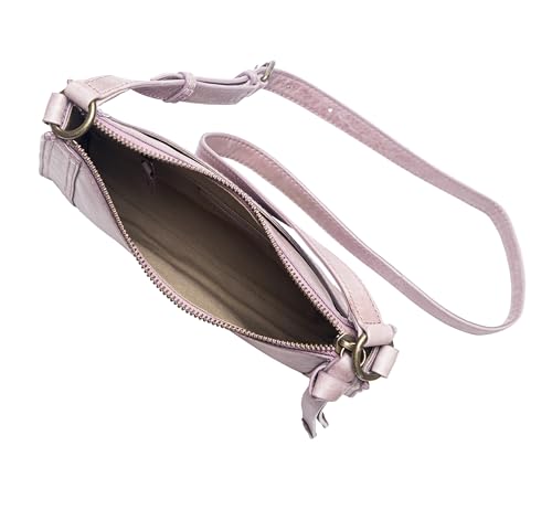 Image of Frye Women's Melissa Zip Crossbody Bag, Stylish Handbag with Adjustable Strap & Pockets