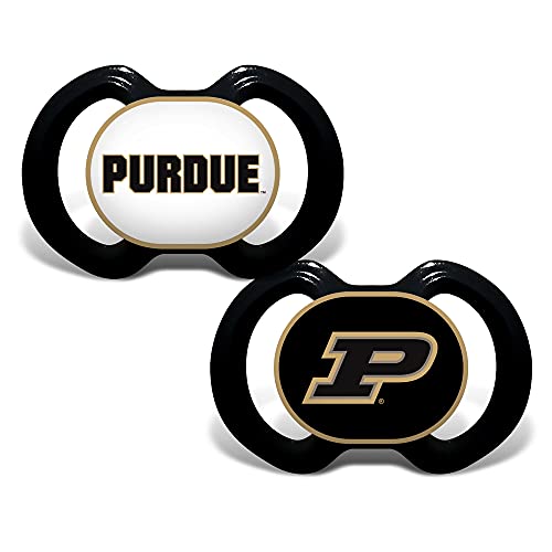 Image of Baby Fanatic Pacifier 2-Pack - NCAA Purdue Boilermakers - Officially Licensed League Gear