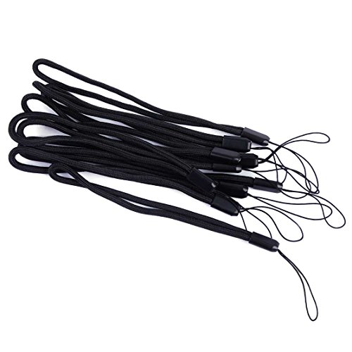 Preisvergleich Produktbild 10er Rundschnur-Handgelenkbandkabel Verbindungskabel Halter für Handy MP3 USB-Kamera