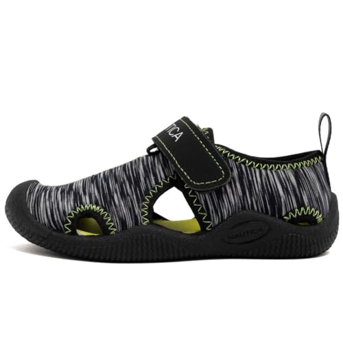 Image of Nautica Kids Water Shoes for Boys Girls Toddler Quick Dry Swim Shoes Aqua Socks Beach Pool Closed Toe Barefoot Summer Watershoes for Toddlers Size 5-12