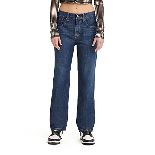 Levi's Women's Pro Jeans, Low Maintenance-Dark Indigo, 29