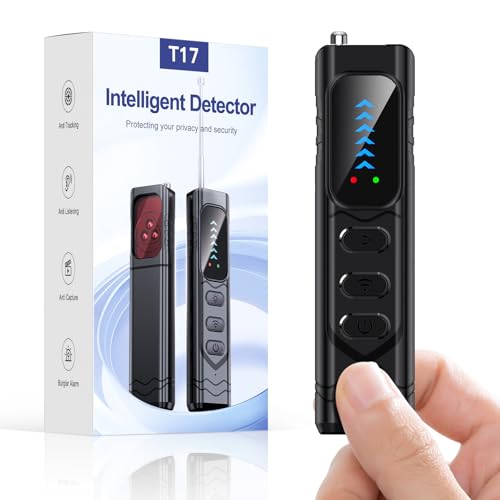 PEDUMMY Hidden Camera Detectors, Anti Spy Camera Finder, GPS Tracker Detector, Hidden Bug and Camera Detector, RF Detector for Hotels, Travel, Home & Office