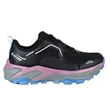 HI-TEC – Botas Montaña Mujer Pace WP Women | Botas Trekking Mujer con Membrana, Suela de Caucho, Estabilizador Trasero | Ideal Trekking, Senderismo, Montaña | Black/Nostalgia Rose/Blue Shadow, 37