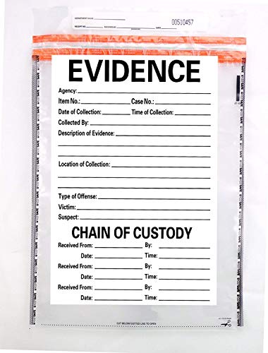 Wootile 2019092601 Adhesive Evidence Label 4 X 6 Inches thumb #2