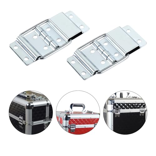 Charnières de support pour valises à 8 trous décoratifs au design durable - 3