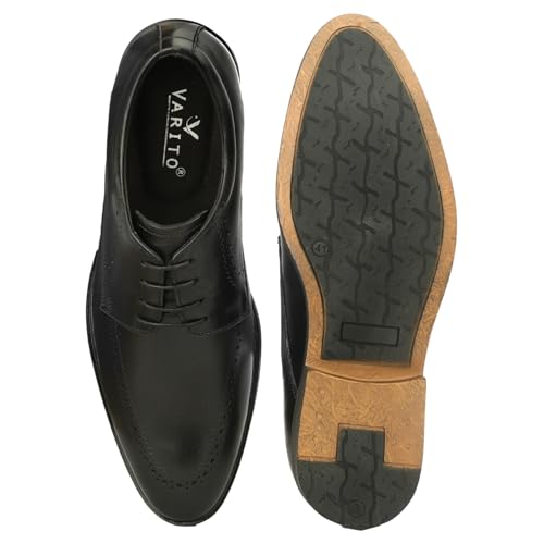 Image of Varito Men's Pure Leather Lace up Formal Shoes