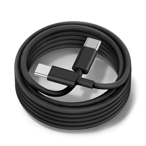 Image of GWINGS Samsung 25W Original Type C to 1M Fast Charging USB Cable High-Speed & Data Transfer Compatible with S25 /S25+ /S24 /S24+ /S23 /S23+ /S22 /5G /Ultra /Plus /Fe /Edge /S- Type-C Cord (Black) | Black