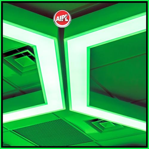 Image of AIPL Glow in The Dark Tape, 50MM x 6.56 Feet, Bright Green Luminous Safety Tape for Night Decoration, Stage Marking, Stair Visibility, Emergency Path, Exit Signs