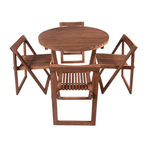 La Mejor review de Comedor de madera para exterior más recomendados. 2 Imagen adicional