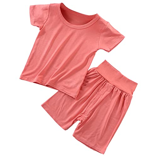 Pijama infantil de camisa branca para meninas, algodão puro, adequado para a pele, regata infantil e