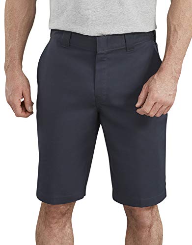 Dickies Men's Tall 11 Inch Flex Flat Front Active Waist Short Big, Dark Navy, 50
