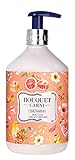 Bouquet Garni Body Lotion Pink Grapefruit - Long Lasting Deep Moisturizing Scented Lotion - Calming Ingredients Olive Tree Leaf Extract - Shea Butter Rich in Vitamin A C E - Non Sticky - 17.6 Fl. Oz