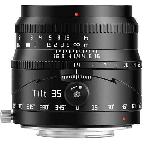 Image of TTArtisan 35mm F1.4 Tilt Lens for M43-Mount, Large Aperture APS-C Manual Lens Compatible with Olympus and Panasonic Camera