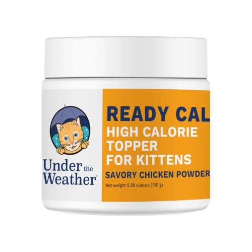 Image of Under The Weather Ready Cal High Calorie Powder for Kittens | Kitten Supplement & Weight Gainer | Appetite Support with Vitamins & Minerals | Veterinarian Formulated | Chicken Flavor