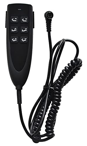 Télécommande de lit médicalisé 6 boutons pour ajuster sa position de repos à la maison