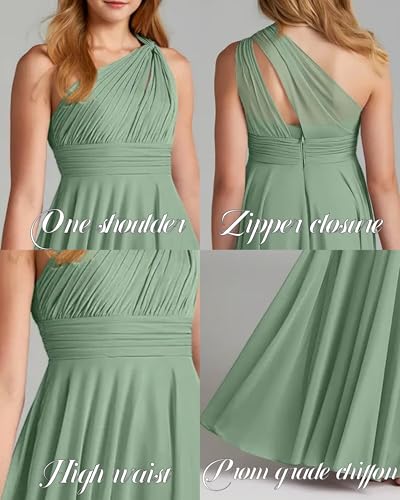 One Shoulder Junior Bridesmaid Dress Ruched Flower Girl Dresses for Wedding Pleated Formal Dress for Girls2