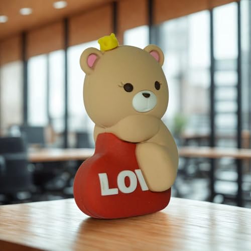Image of CraftVatika Home Decoration Items for Living Room, Teddy Bear Miniature Valentine Day Gifts for Girlfriend Boyfriend Husband Wife, Teddy Bear Gift, Car Dashboard, Birthday Gifts for Women Man Kids