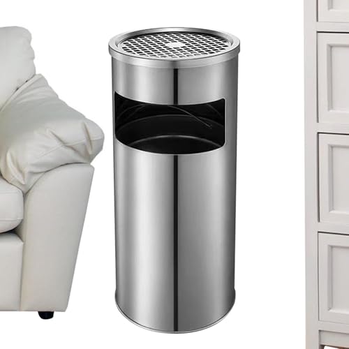 Bandeja de basura de acero inoxidable 30L para zonas comerciales