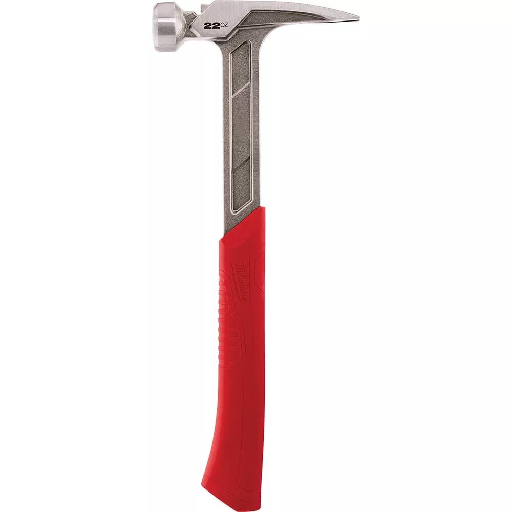 48-22-9023 22 Oz Smooth Face Framing Hammer• I-Beam Handle Construction
