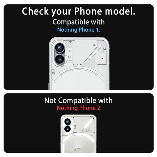 Image of ArmourPro Camera Rings Tempered Glass for Nothing Phone 1, Tough HD Individual Aluminum Alloy Rings 9H Camera Cover, Scratch-Resistant,Camera Lens Protection| Silver, 1 Pack