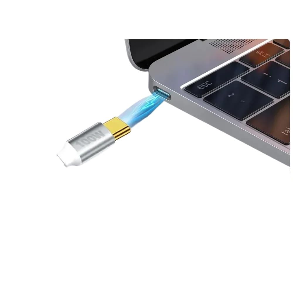 Cavo dati retrattile PD 100W USB C (PD 100W C-C (100cm))