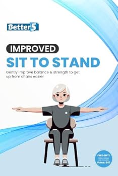 Paperback Improved Sit To Stand: Gently Improve Balance & Strength To Get Up From Chairs Easier Book
