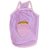 Cute Dog T-Shirt Printed Dog Clothes Small Dog Pet Vest Sling Thin Breathable Puppy Sleeveless Dog...