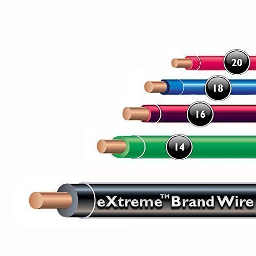 Extreme Dog Fence 20 Gauge Wire 1000 Ft - Pet Containment Wire Compatible with Every In-Ground Fence System for Dogs - Pure Solid Copper Core Dog Containment System Wire (Color May Vary)