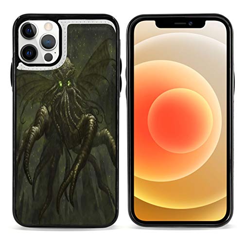 Cthulhu Monster Phone Case Compatible With Iphone 12/12 Pro/12 Pro Max /12 Mini Wallet Case With Card Holder, Pu Leather Shockproof Flip Protective Case #TOP1