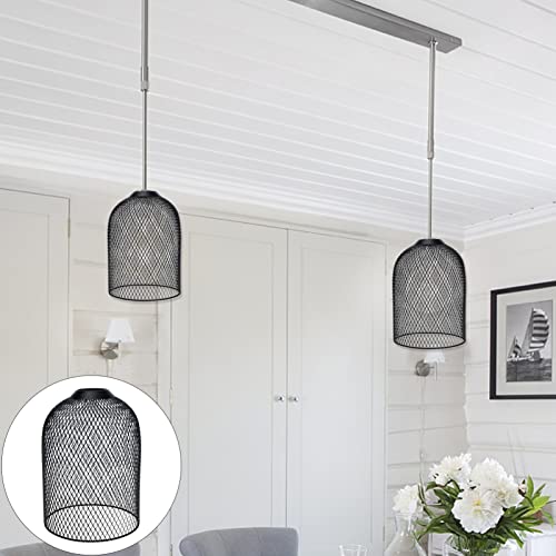 Luxshiny D41W40110VY Metal Light Cage Vintage Lamp Guard For Pendant String Lights Mesh Lamp Shade thumb #7