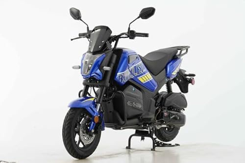 Boom/Vitacci/Venom Bullet 150cc Electric Scooter, Blue and Black, Street Legal
