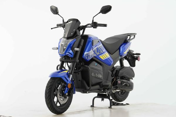 Boom Vitacci Venom Bullet 150cc Electric Scooter Blue and Black Street Legal Motorcycle Style