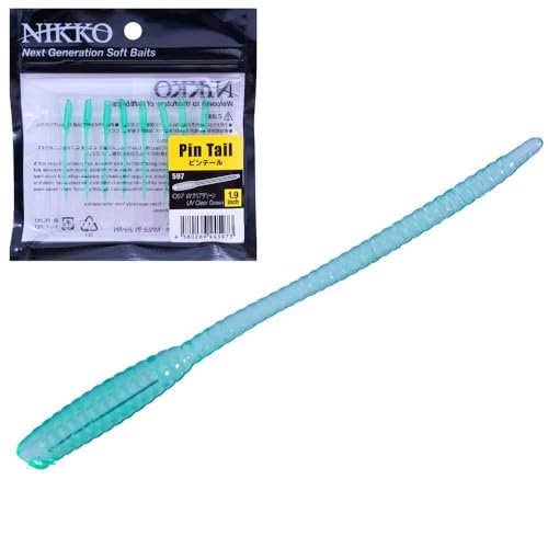 �j�b�R�[����(Nikko Kasei) �s���e�[�� (Pin Tail) 1.9�C���` C07 UV Clear Green (UV�N���A�O���[��)