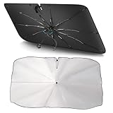 Parasol Coche Delantero para Mini Cooper Convertible,Parasol Plegable con Cuerda para Parabrisas Delantero, Retracción automática con un botón, Protección UV y Aislamiento térmico Parasol Coche Delantero para Mini Cooper Convertible,Parasol Plegable con Cuerda para Parabrisas Delantero, Retracción automática con un botón, Protección UV y Aislamiento térmico