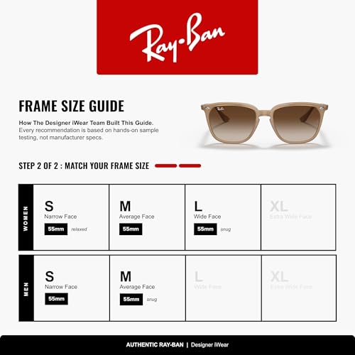 Image of Ray-Ban RB4362 Square Sunglasses for Men for Women
